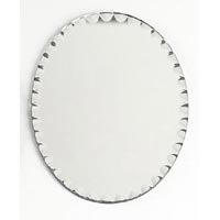 Scalloped 5x7 Oval