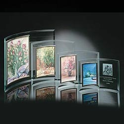 Crescent Picture Frame 3.5 x 5 -Vertical