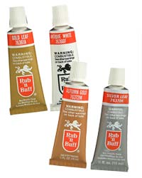 Rub N Buff Metallic Wax, 4 pak