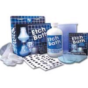 Etch Bath Glass Etching Kit