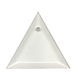Clear-4" Triangle Thick Bevel