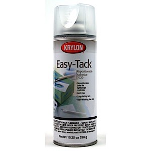 Easy-Tack Repositional Spray Adhesive,10.25 oz