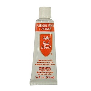 Rub N Buff Metallic Wax...WHITE