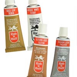 Rub N Buff Metallic Wax, 4 pak