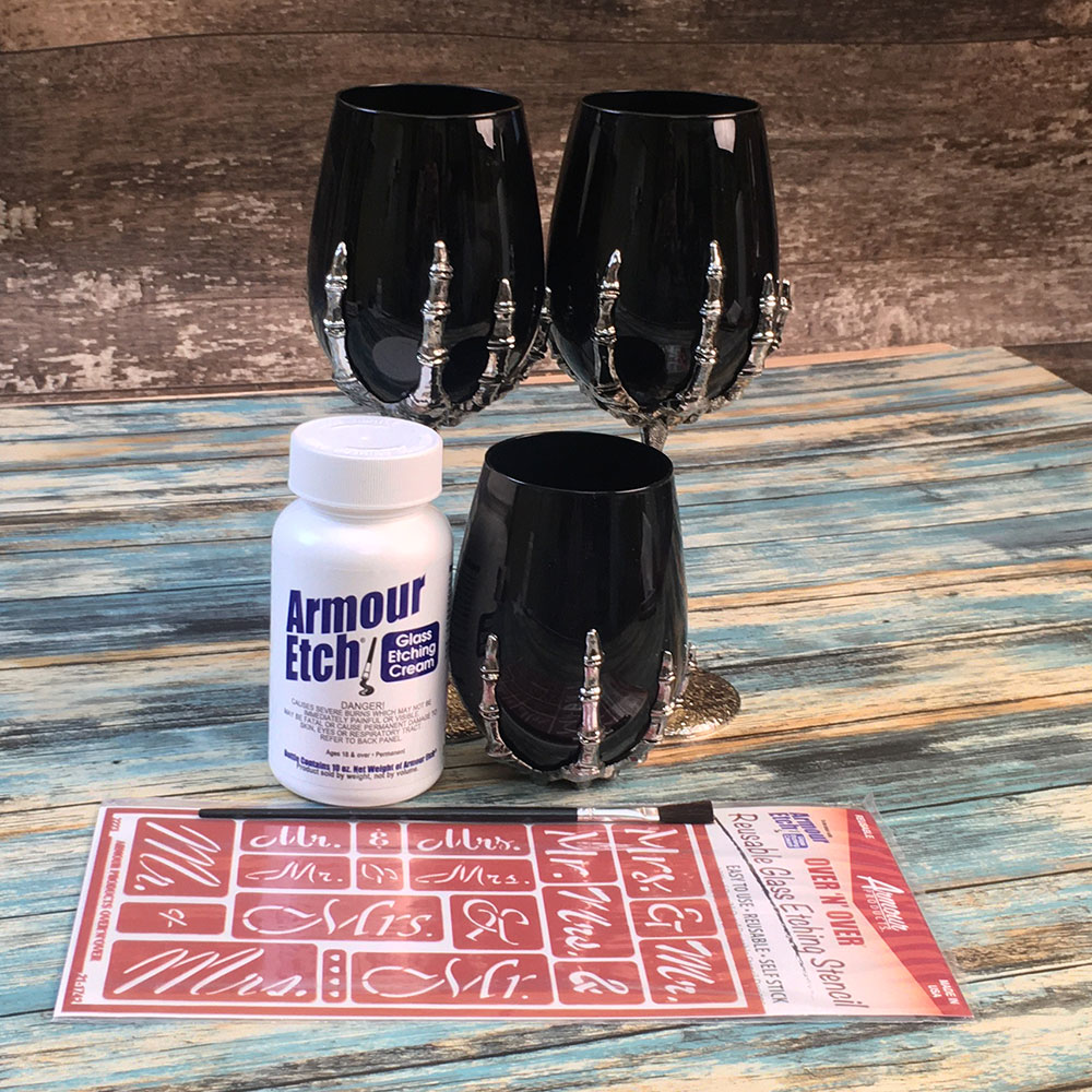 Macabre Matrimonial Glasses