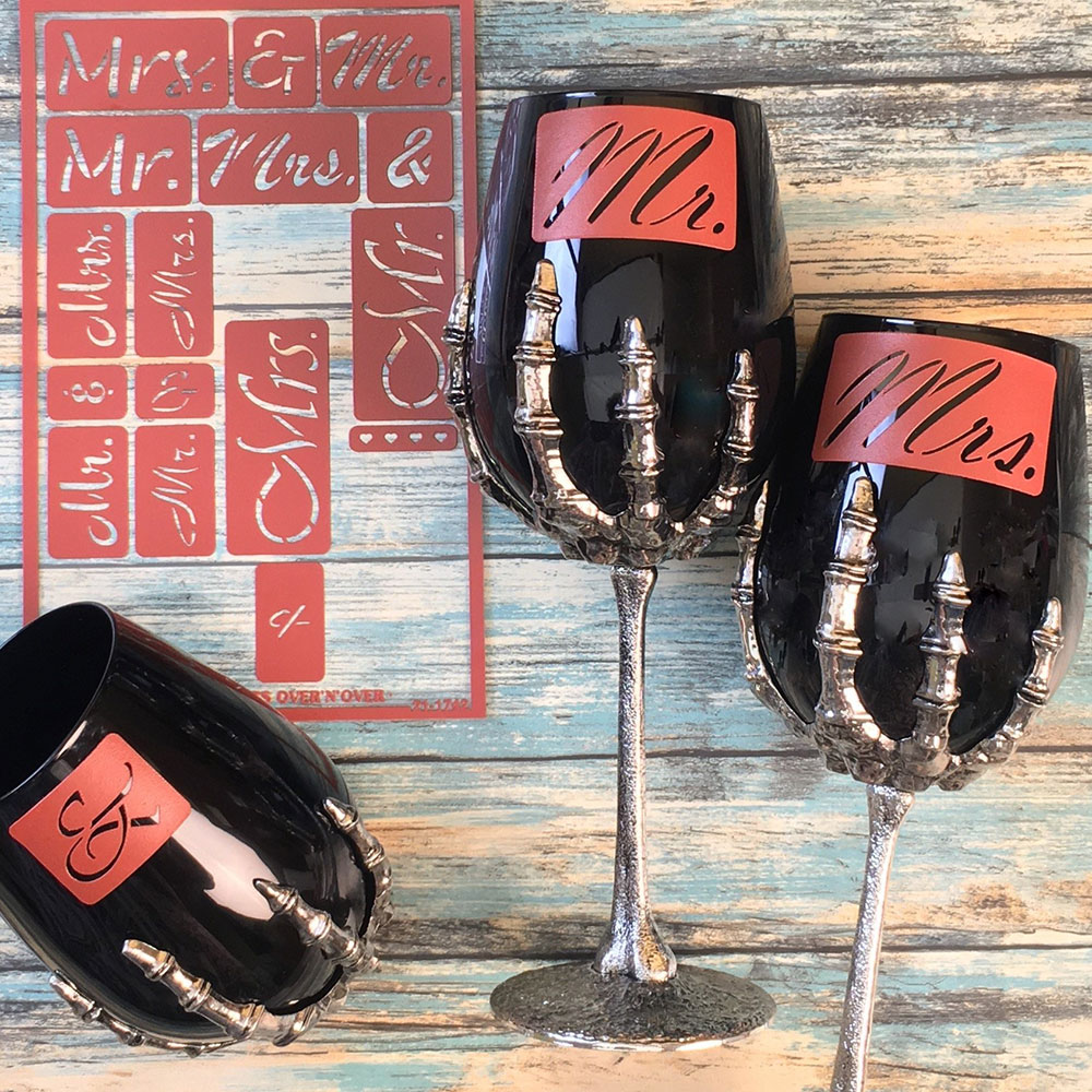 Macabre Matrimonial Glasses