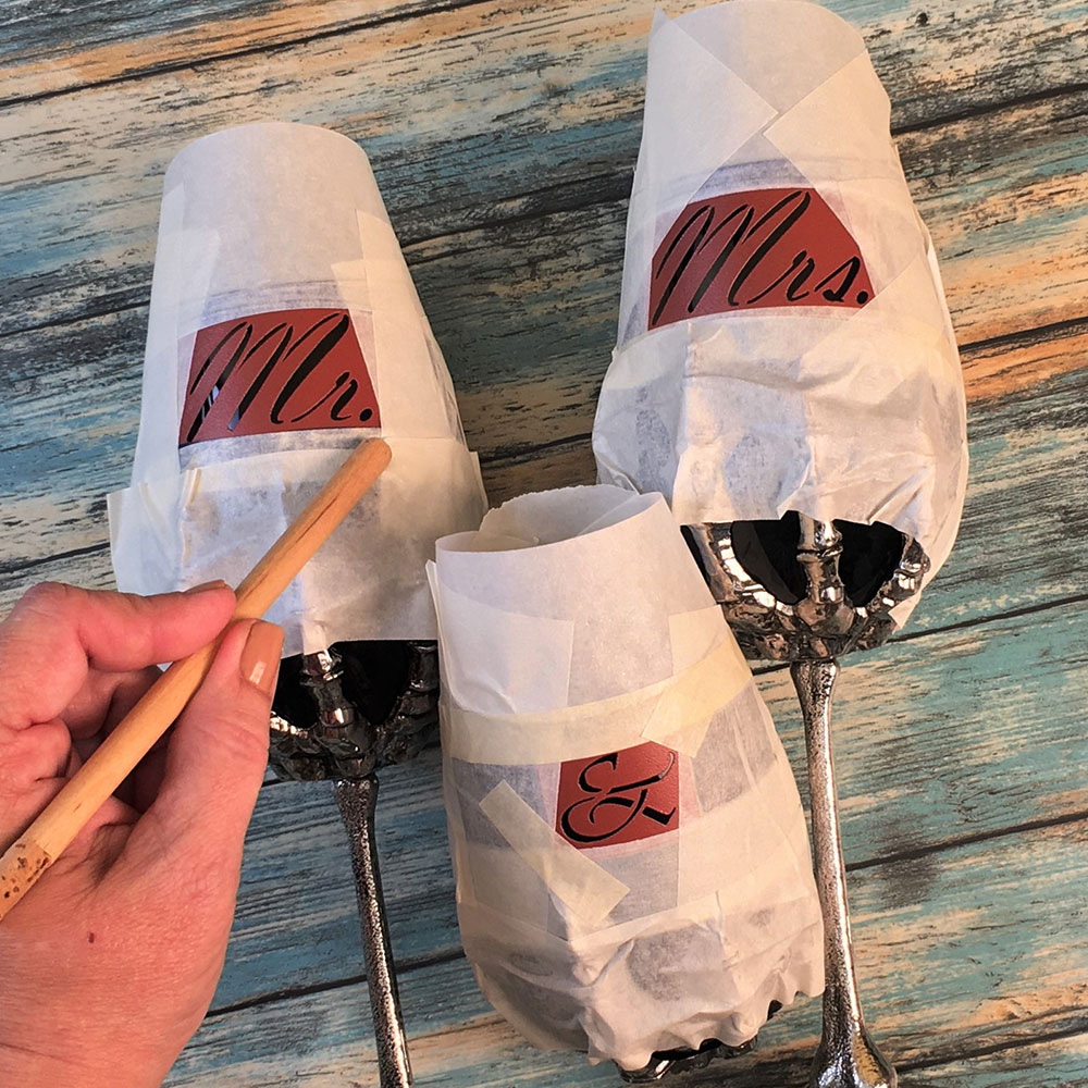 Macabre Matrimonial Glasses