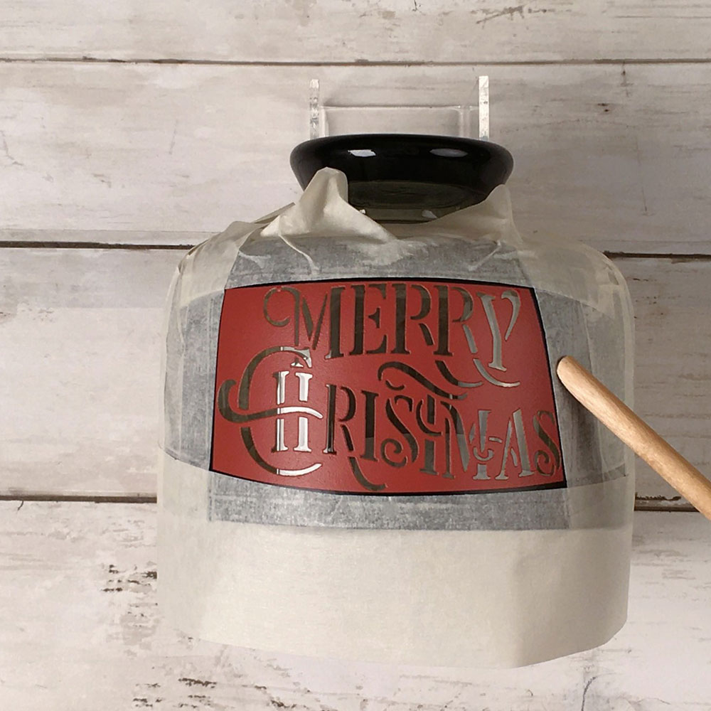 Merry Christmas Cloche