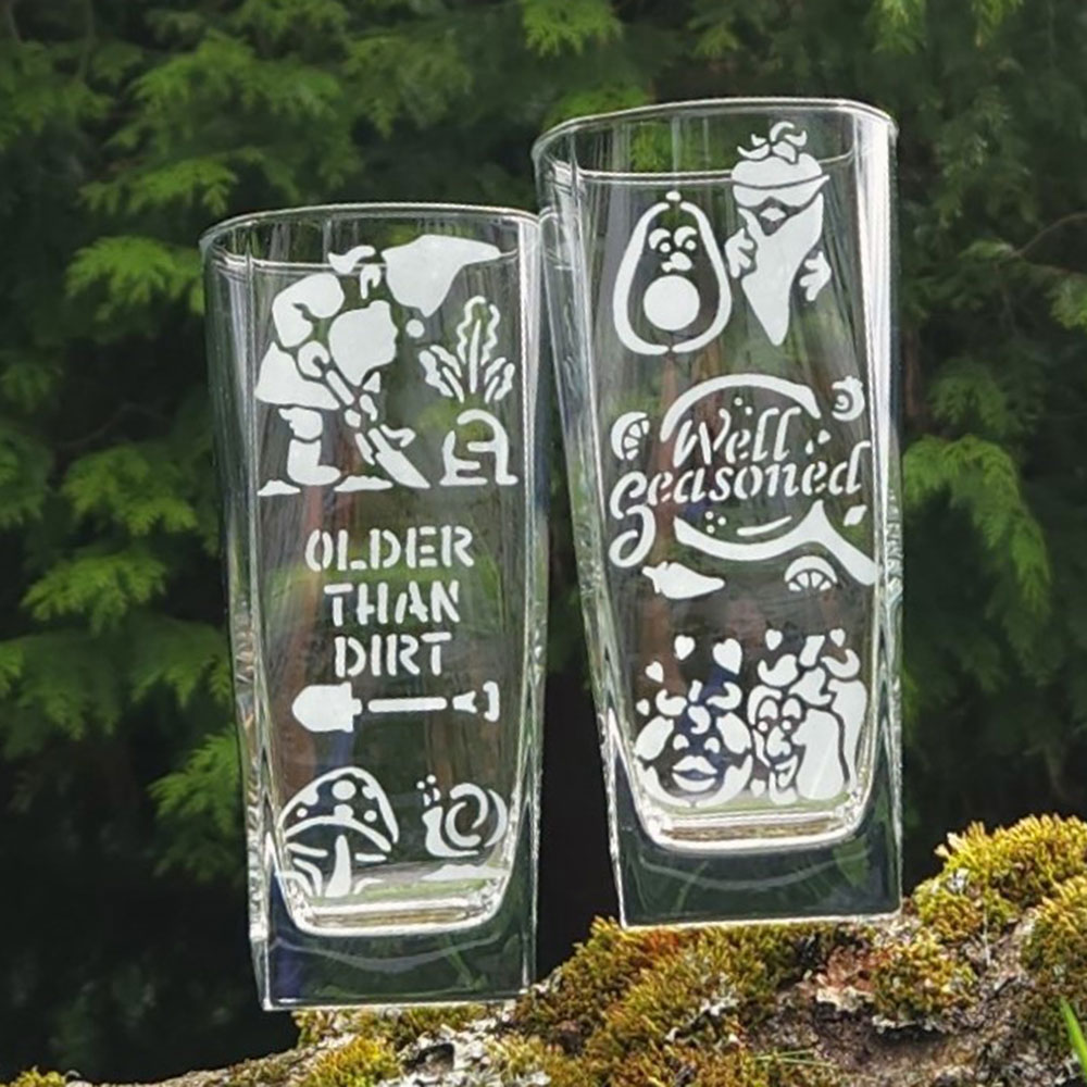 Old Age Character Glasses