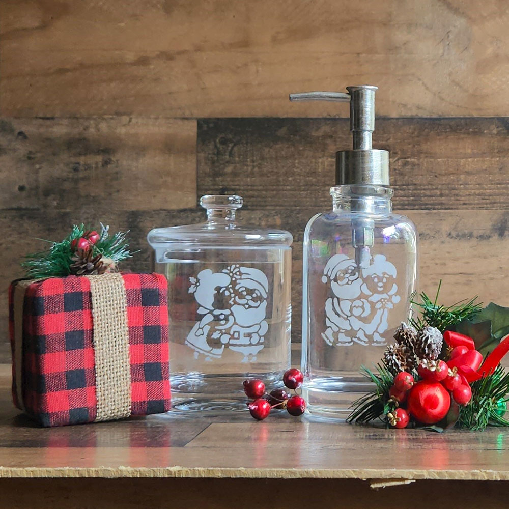 Santa Bathroom Accessory Set