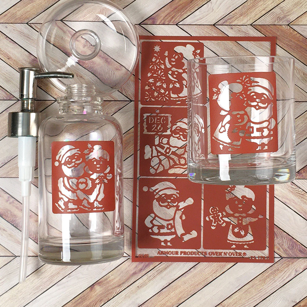 Santa Bathroom Accessory Set