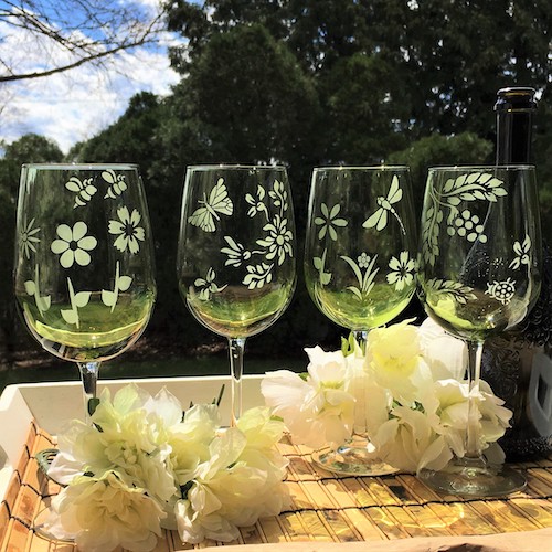 Wine Garden - Armour Products.com - Wholesale Glass Etching Supplies