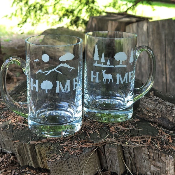 At Home in Nature Mugs