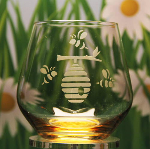 Beehive Stemless Glass