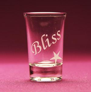 Feathered Bliss Shot Glass