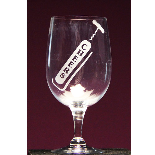 CHEERS Wine Glass