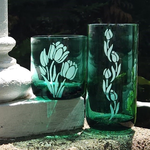 Wine Garden - Armour Products.com - Wholesale Glass Etching Supplies