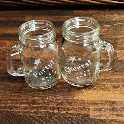 Mini Mason Celebration Mugs