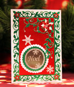Noel Snowflake Card