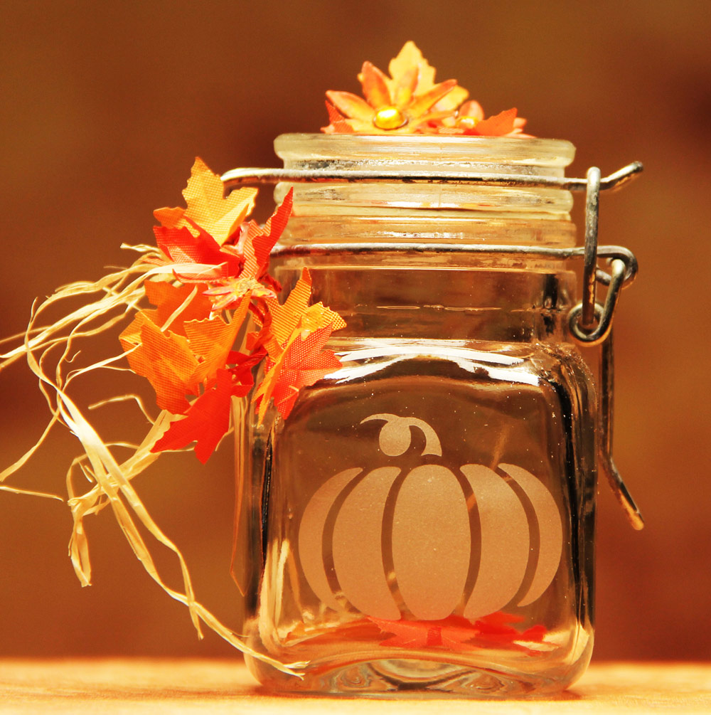 Pumpkin Canning Jar