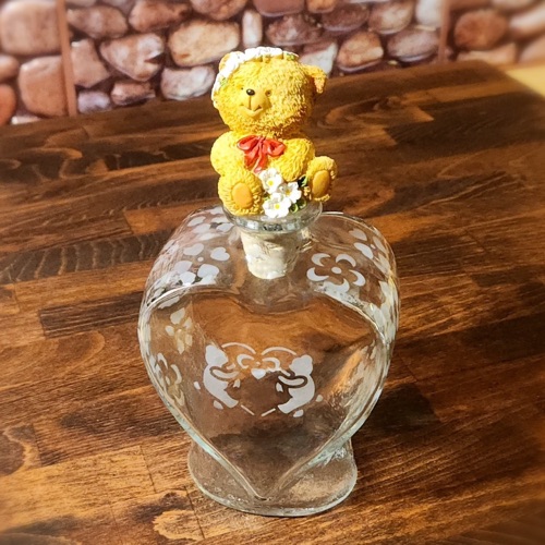 Teddy Bear Heart Jar