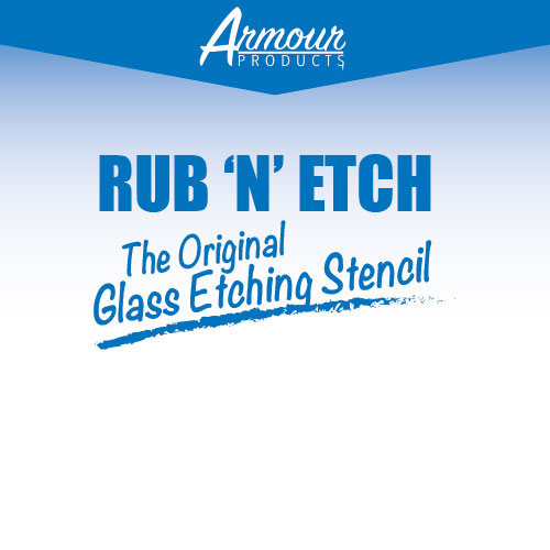 Rub N Etch Glass Etching Stencils