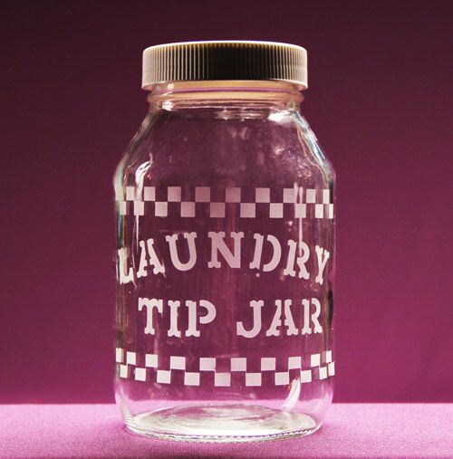 Laundry Tip Jar