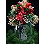 Hanging Christmas Bevel Bouquet