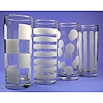 Graphic Effect Tall Glasses