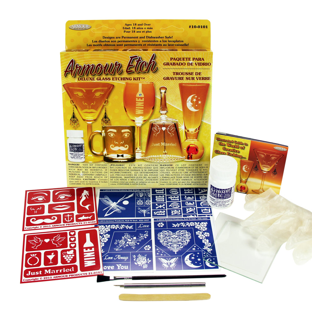 Glass Etching Kits - Armour Products.com - Wholesale Glass Etching