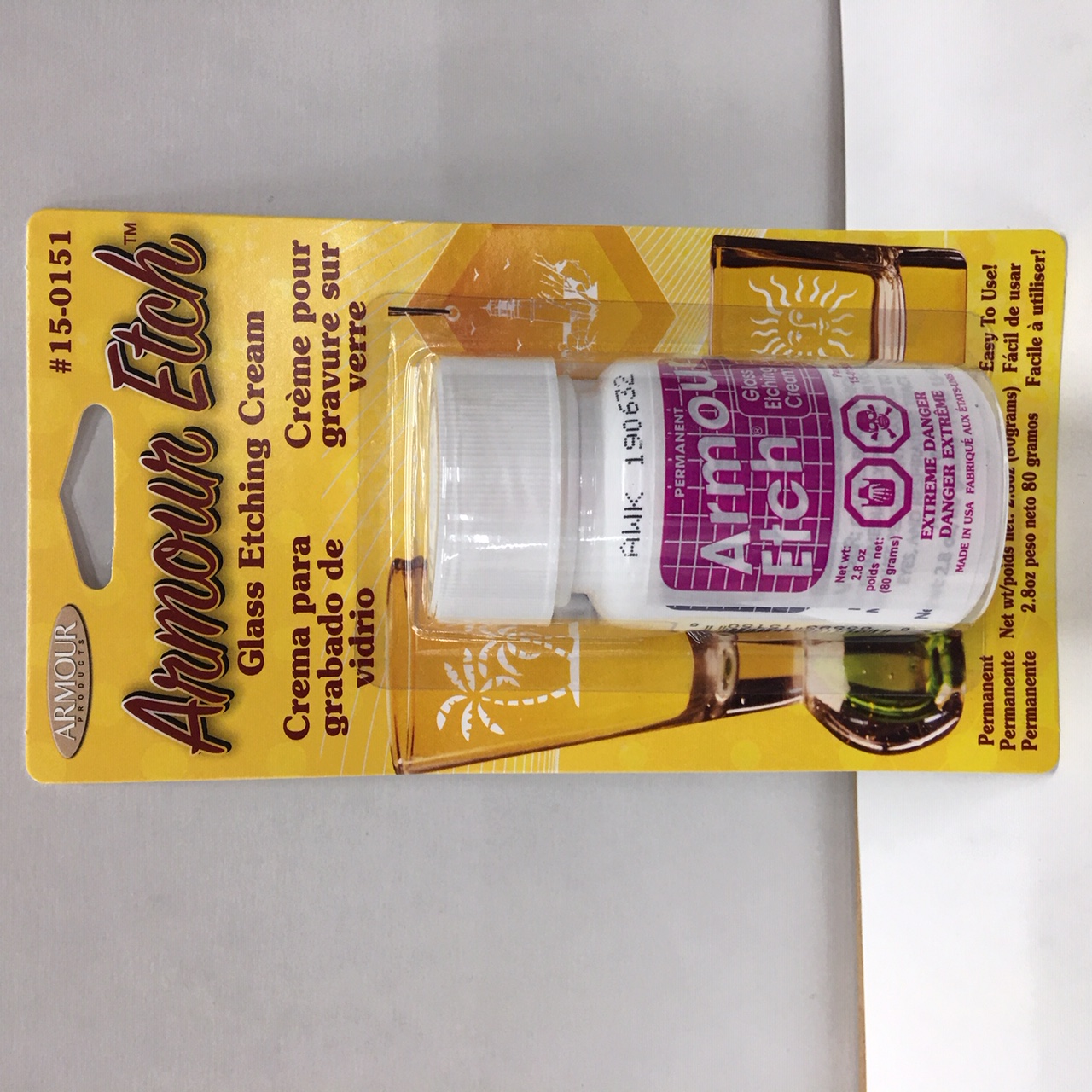 Armour Glass Etching Cream Carded Haus & Garten EN6058743