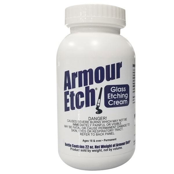 22 oz Armour Etch Glass Etching Cream (24pc Case) - Armour Products.com -  Wholesale Glass Etching Supplies