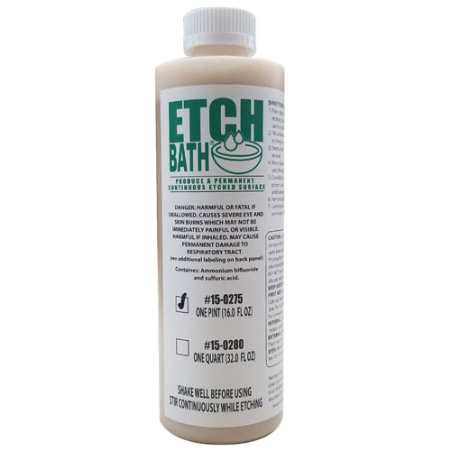 15-0275 - 16 oz Etch Bath Dipping Solution