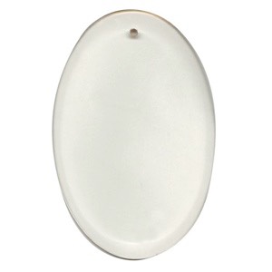 Clear-4"x6" Oval Thick Bevel