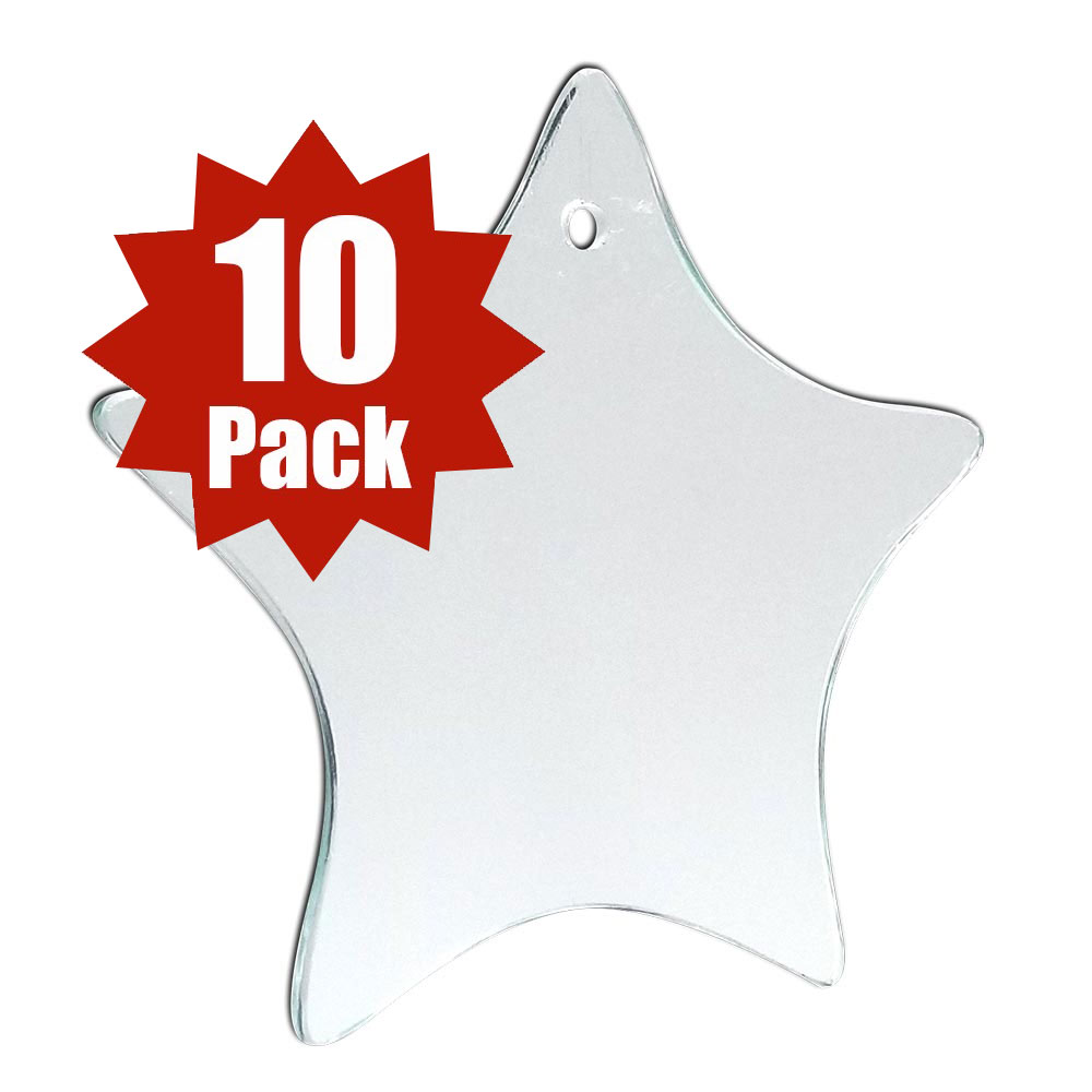 29-2505-10 - Star Glass Shape (10 Pack)