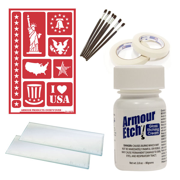america_glass_ruler_kit - American Glass Ruler Kit